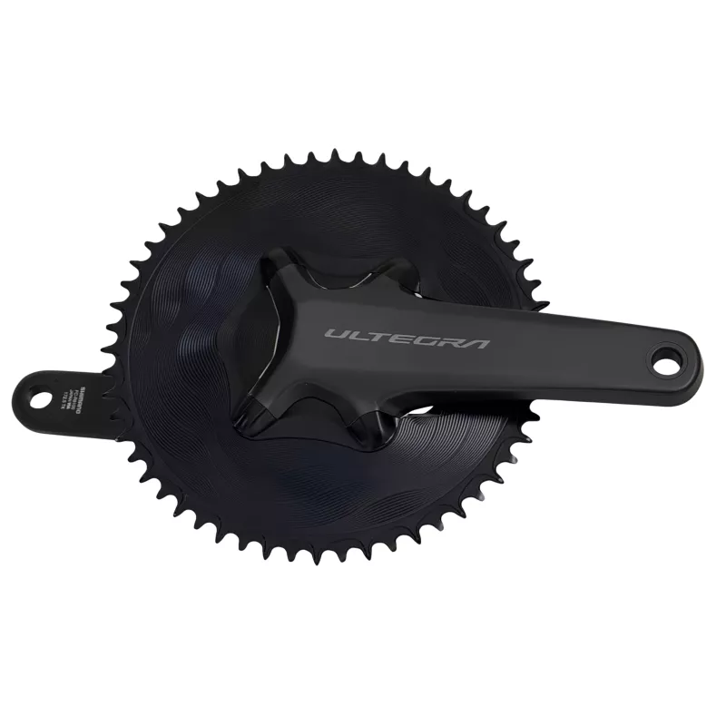 Shimano Ultegra R8100 crankset in single chainring version 56t Alugear