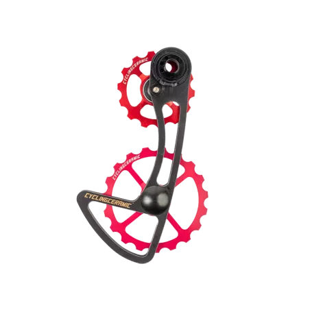 Chape CyclingCeramic pour Campagnolo 11-12v rouge