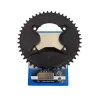Monoplateau 46 dents Alugear pour pédalier GRX 810 et 820 sur balance Park Tool