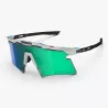 Lunettes vélo SCICON Aeroshade 2.0 World Champion écran vert miroir vue 3/4