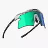 SCICON Aeroshade 2.0 World Champion cycling sunglasses green mirror lens