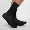 couvre chaussures velo aero noir Spatzwear Windsock PRO vue profil design minimaliste
