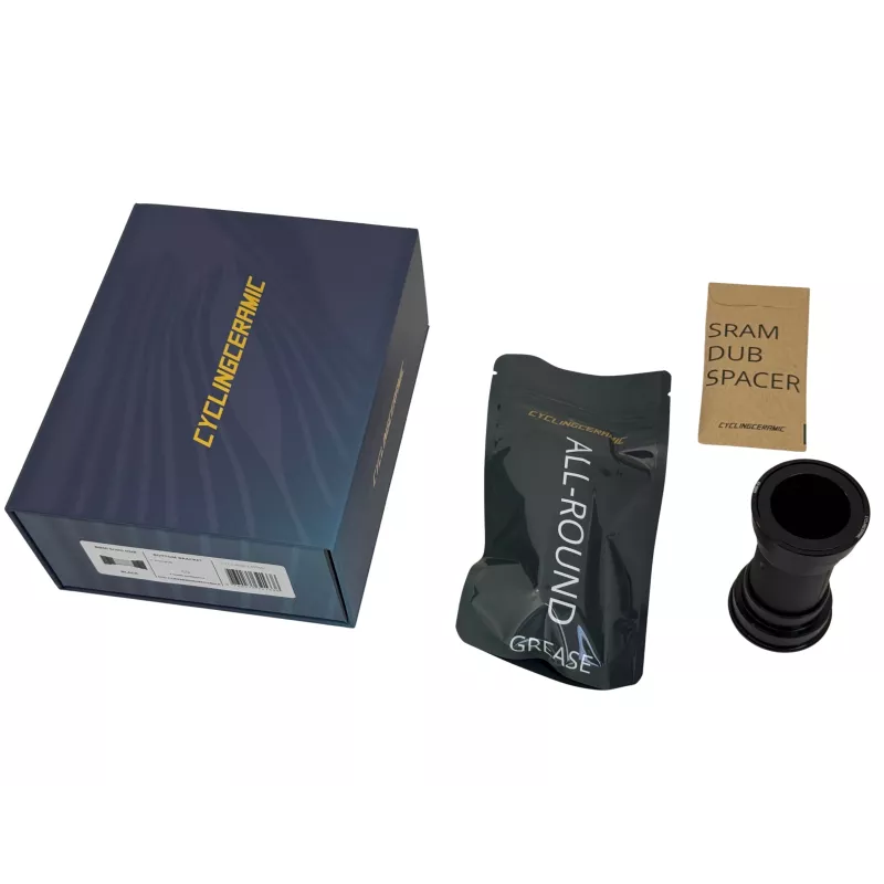 Contenu de la boite du BB86 DUB cyclingceramic