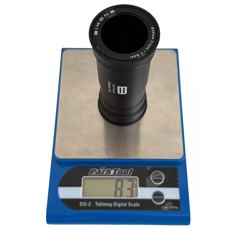 Boîtier de pédalier Bikone BB86-92 DUB acier 29 mm sur balance – poids léger 83 g pour vélo route et VTT