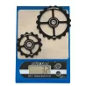 Galets noirs CyclingCeramic 14/19 2026 pesés à 32g sur balance park tool
