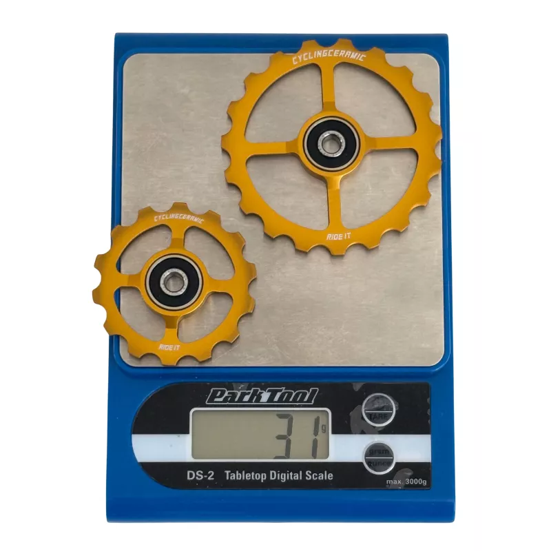 CyclingCeramic Replacement Pulley Wheels for Derailleur Cages - 2024 Compatibility