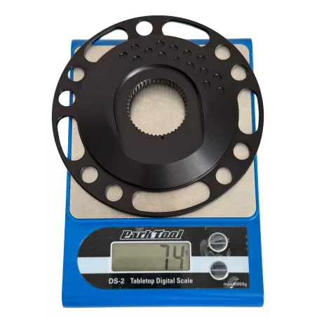 Spider aérodynamique QO Race BCD110x4 avec axe 29 mm intégré, poids réel 74 g