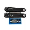Paire de manivelles QO Race 165 mm en varbone, poids réel 268 g