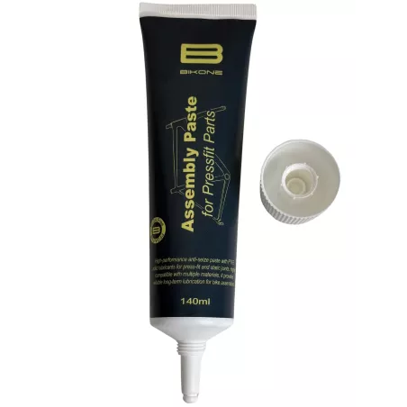 Bikone Assembly Paste for PressFit Parts 140 ml with precision applicator nozzle for BB86 BB92 and PF30 bottom brackets