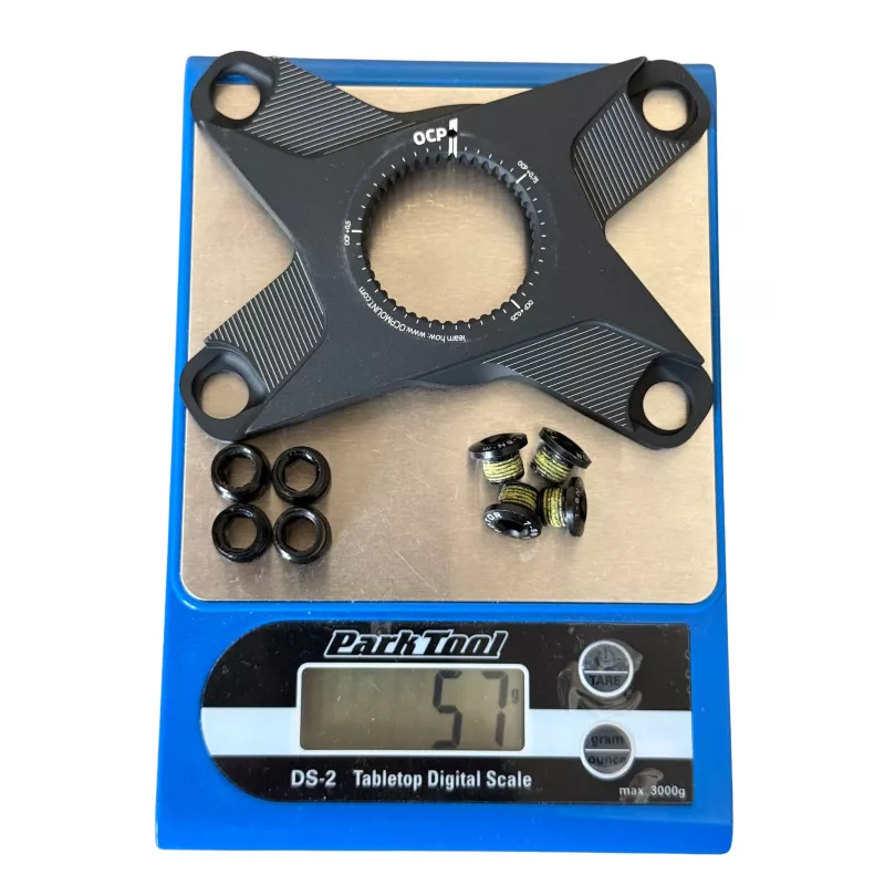 Spider OCP Direct Mount 110x4 avec vis – poids vérifié 57 g