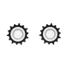 Galets CyclingCeramic 14 dents avec roulements céramique pour Campagnolo Super Record 13 vitesses - finition gris