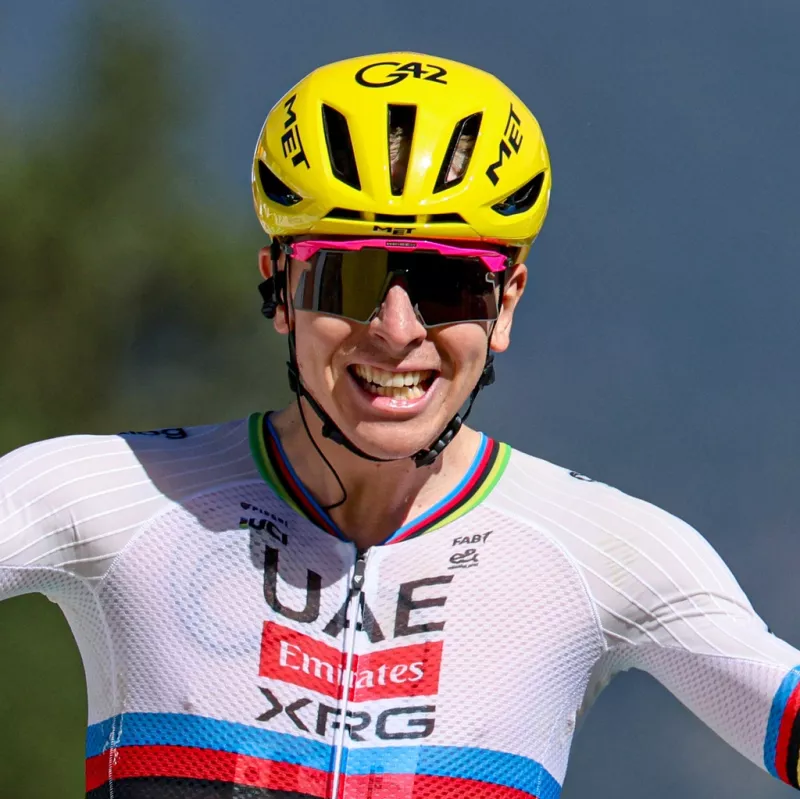 Vue en compétition lors du TDF 2026 (Pogacar)