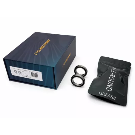 Contenu de la boite de roulements CyclingCeramic pour pédaliers Campagnolo 24mm