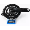 Pédalier QO Race 50/34 dents pesé à 571 g sur balance Park Tool