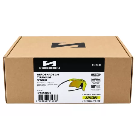 Boîte en carton Scicon contenant le coffret EY442239