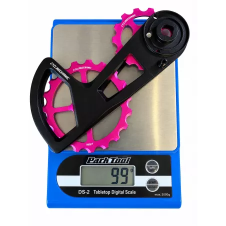 CyclingCeramic pink AXS OSPW 2026 : 99g on the digital scale