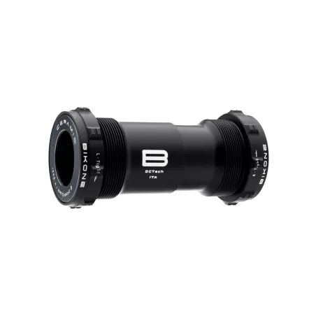 Boîtier de pédalier Bikone DCTech ITA céramique 24 mm pour Shimano, finition noire