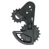 Chape CyclingCeramic SRAM XPLR 13 vitesses noire avec galets 14 et 20 dents