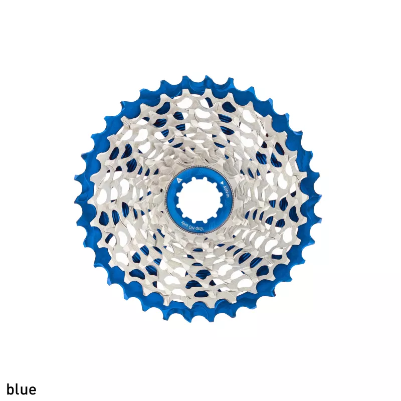 CASSETTE NOVA34 route 11-34T POUR SHIMANO 12V couleur Bleu