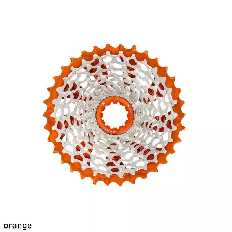 CASSETTE NOVA34 route 11-34T POUR SHIMANO 12V couleur Orange