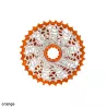 CASSETTE NOVA34 route 11-34T POUR SHIMANO 12V couleur Orange