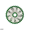 CASSETTE NOVA34 route 11-34T POUR SHIMANO 12V couleur Vert