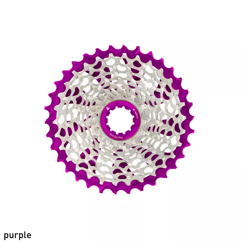 CASSETTE NOVA34 route 11-34T POUR SHIMANO 12V couleur Violet