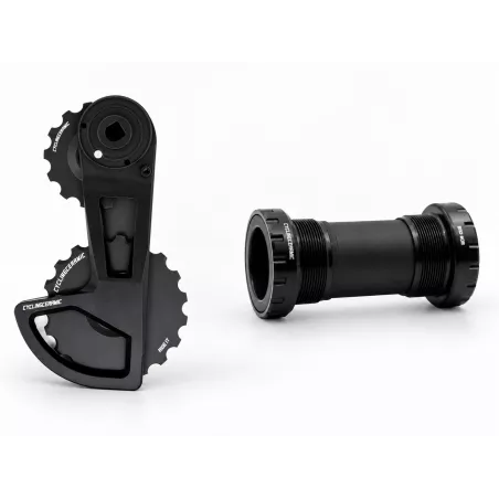 CyclingCeramic SRAM AXS Bundle | Race/Pro Cage + DUB BB