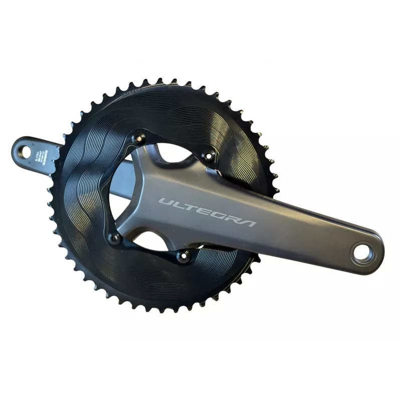 Exemple de montage sur un pédalier ultegra 8100, plateaux 50/34