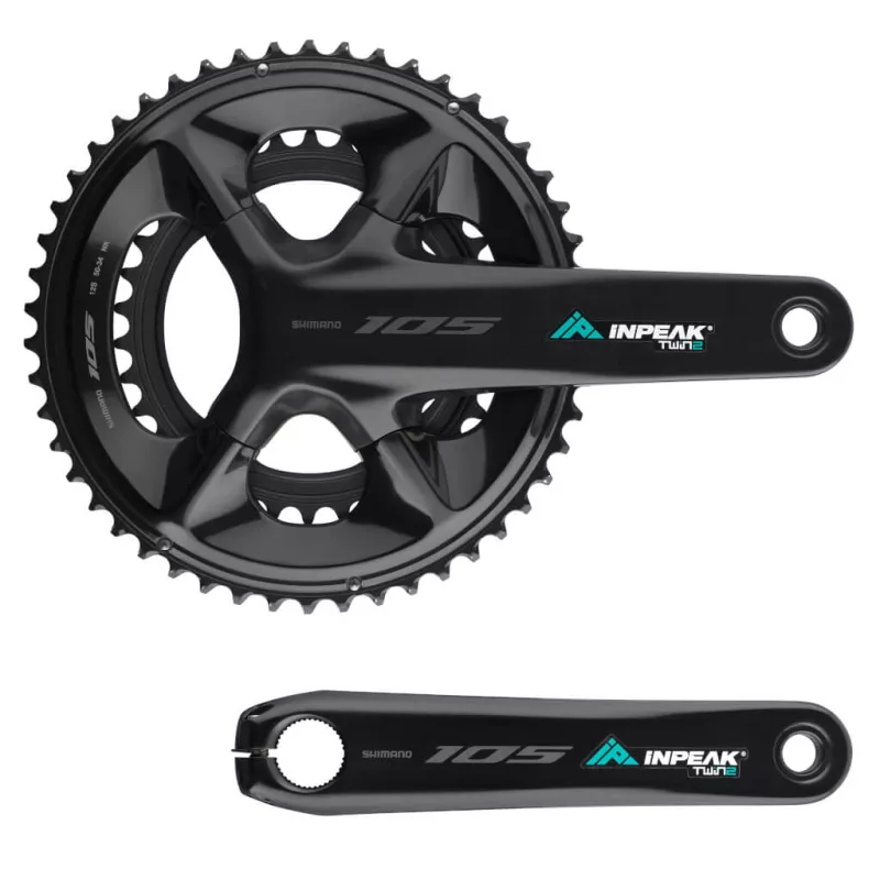 INPEAK TWiN2 105 R7100 double mesure | Velo-Perso.com