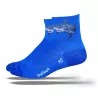 Chaussettes Defeet Aireator Hi-Top "shark attack"