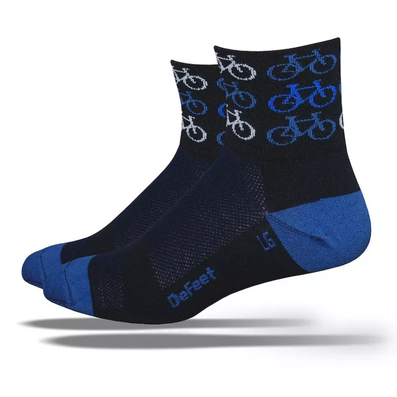 Chaussettes Defeet Aireator "cool bikes"