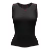 Sous-maillot Defeet UnDlite sans manches femmes noir et rose