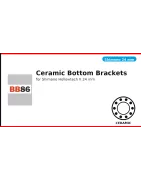 Boîtiers BB86 céramique pour Shimano