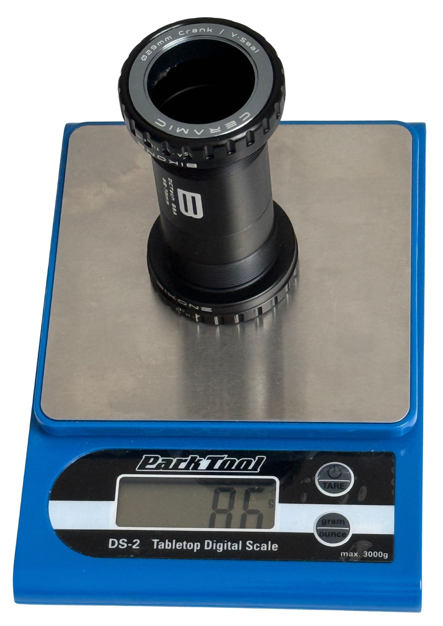Boîtier BSA DUB Bikone sur balance: 86g Boîtier BSA DUB Bikone sur balance: 86g