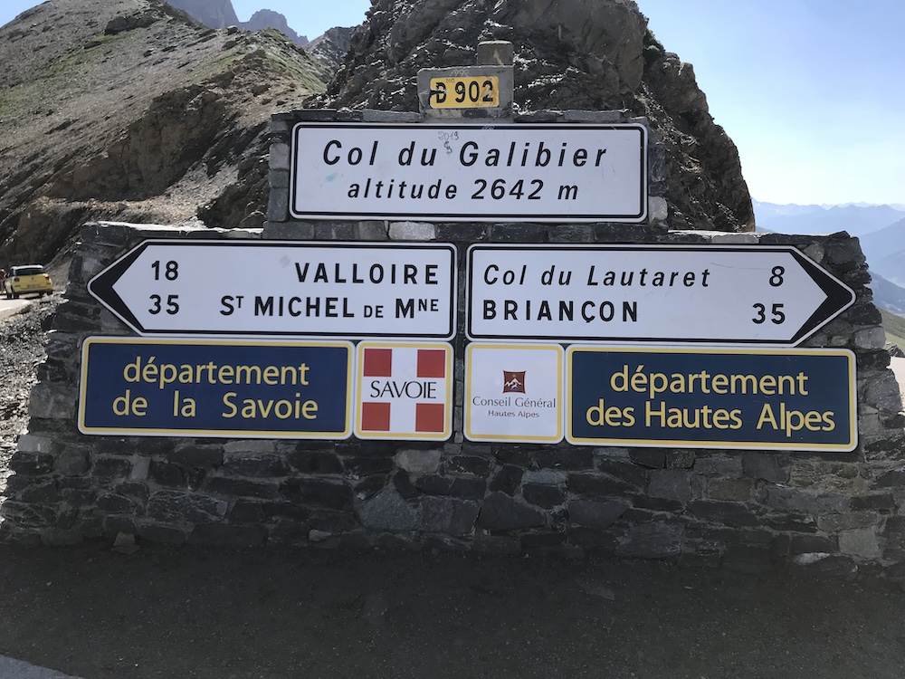 Sommet du Galibier 2642 m