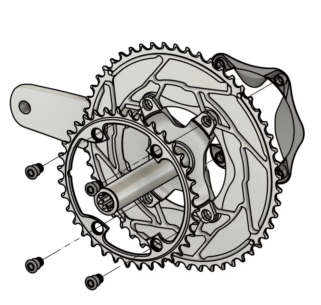 How to Install Alugear chainrings on a Shimano crankset How to Install Alugear chainrings on a Shimano crankset