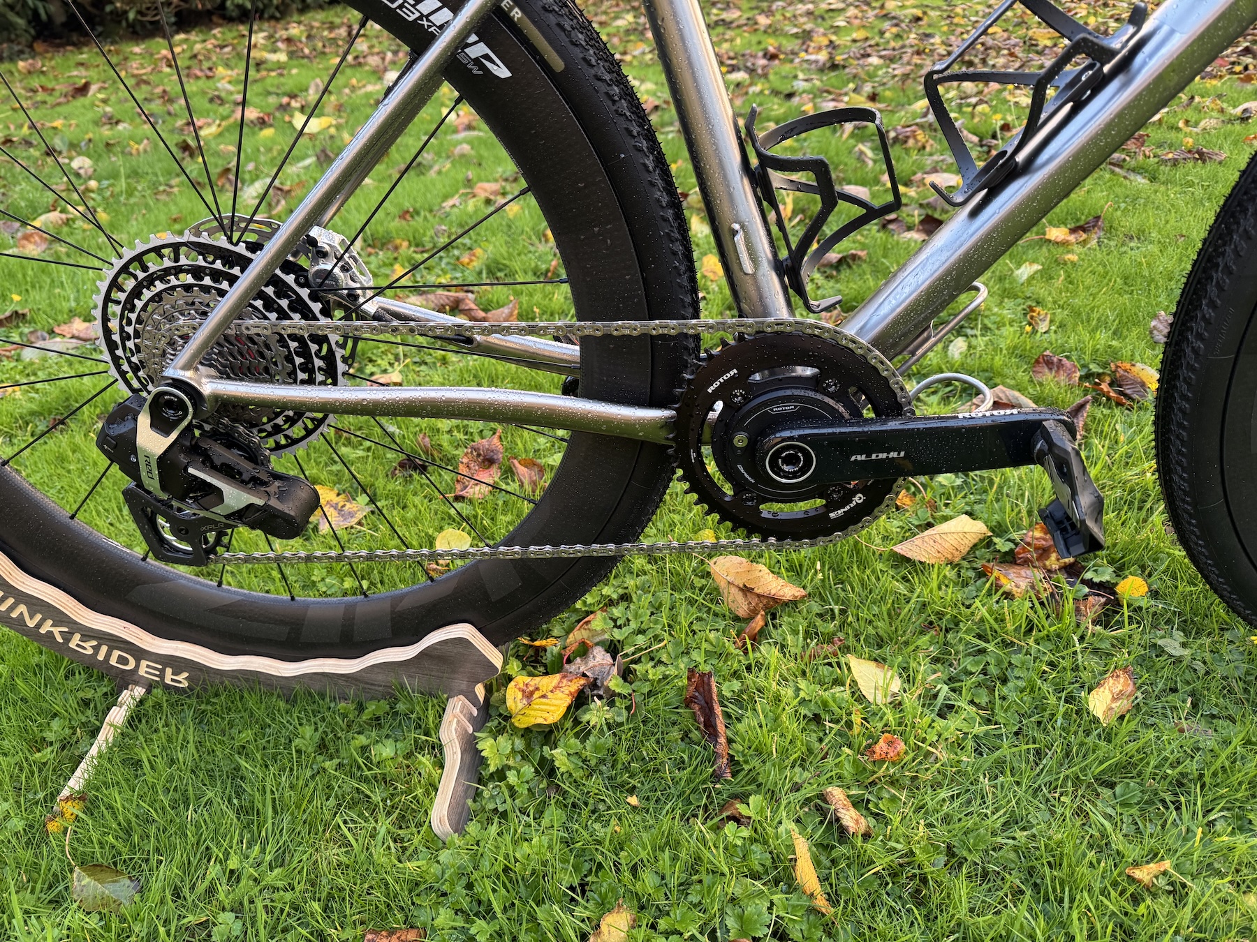 Zoom transmission : monoplateau Q RING 44 et Inspider 2.0