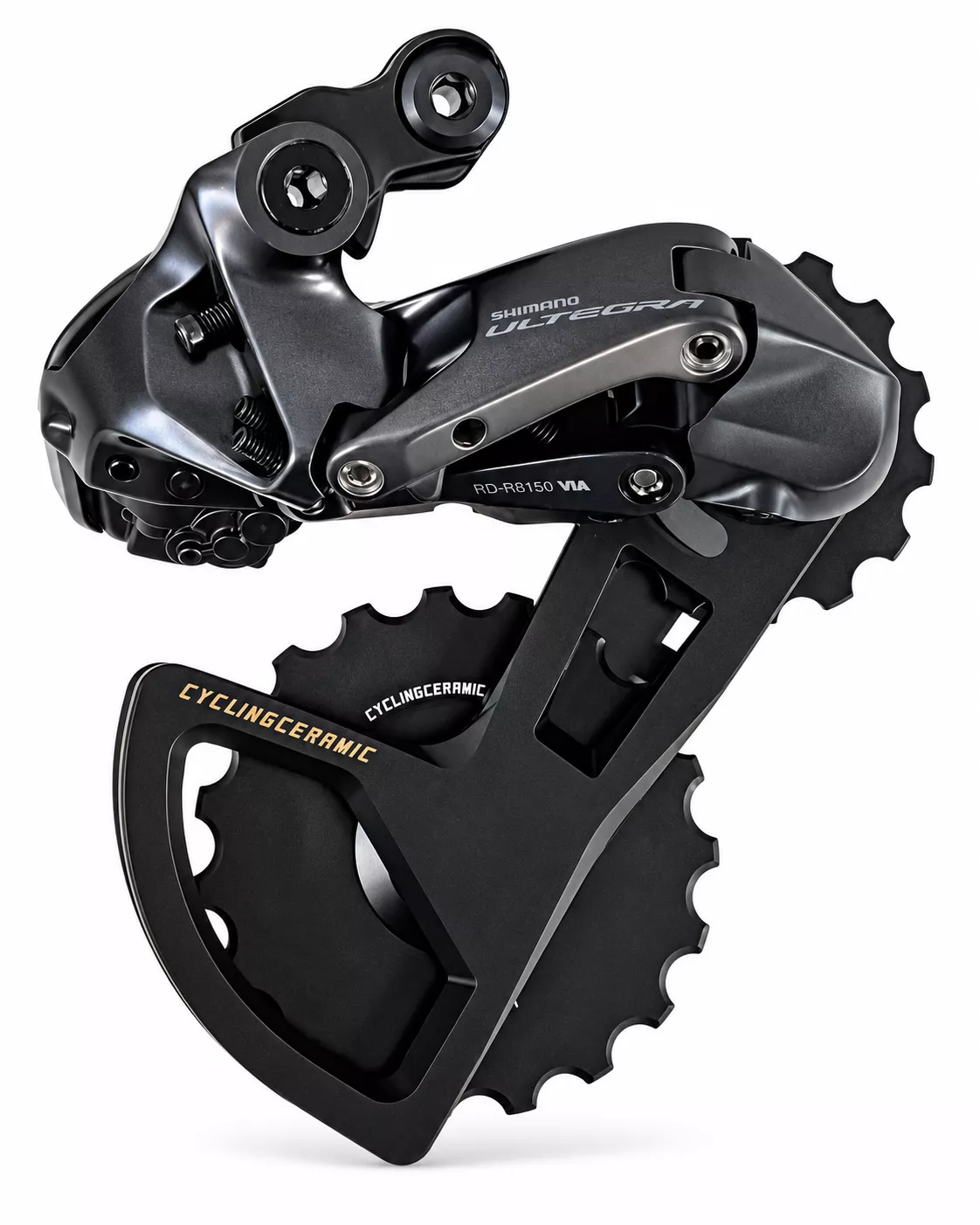 Chape CyclingCeramic Pro à galets pleins pour Shimano Ultegra R8150 et Dura-Ace R9250